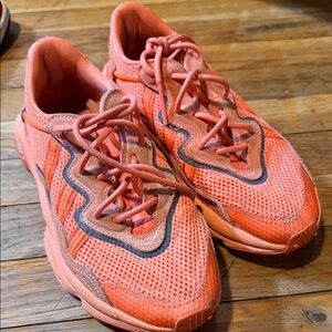 Women's Adidas Ozweego in Orange